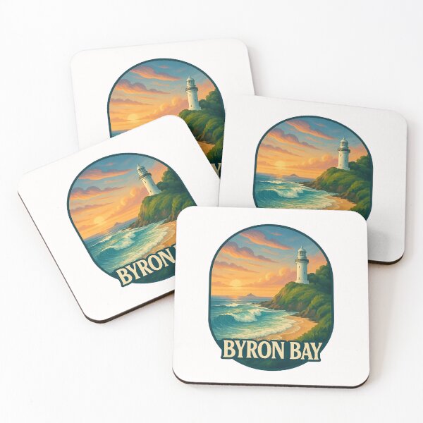 Item preview, Byron Bay Lighthouse Sunrise Northern New South Wales designed and sold by Places On Earth.