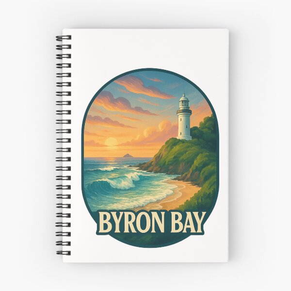 Item preview, Byron Bay Lighthouse Sunrise Northern New South Wales designed and sold by Places On Earth.