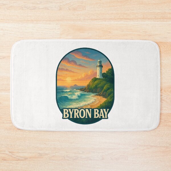 Item preview, Byron Bay Lighthouse Sunrise Northern New South Wales designed and sold by Places On Earth.