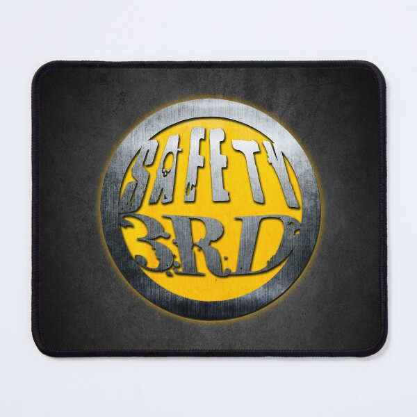 Item preview, Safety 3rd – Industrial Satire Grunge Design designed and sold by artistwill.
