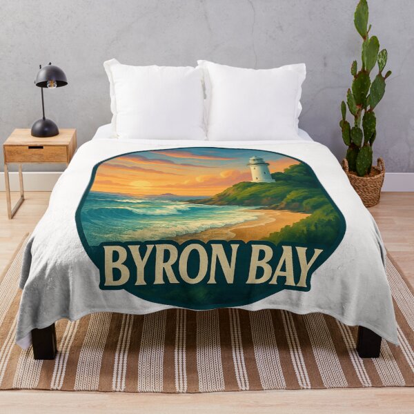 Item preview, Byron Bay Lighthouse Sunrise Northern New South Wales designed and sold by Places On Earth.