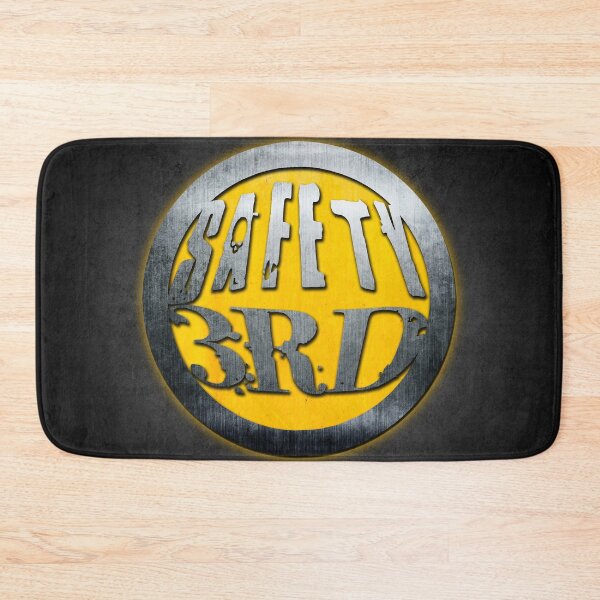 Item preview, Safety 3rd – Industrial Satire Grunge Design designed and sold by artistwill.