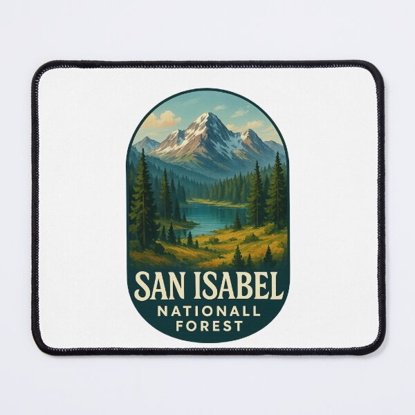 Item preview, San Isabel National Forest Peaks and Alpine Lake Colorado designed and sold by Places On Earth.