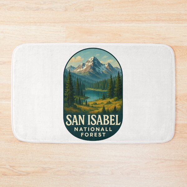 Item preview, San Isabel National Forest Peaks and Alpine Lake Colorado designed and sold by Places On Earth.