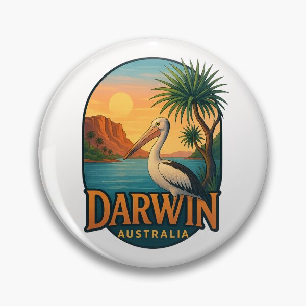 Item preview, Darwin Waterfront and Outback Cliffs Northern Territory designed and sold by Places On Earth.