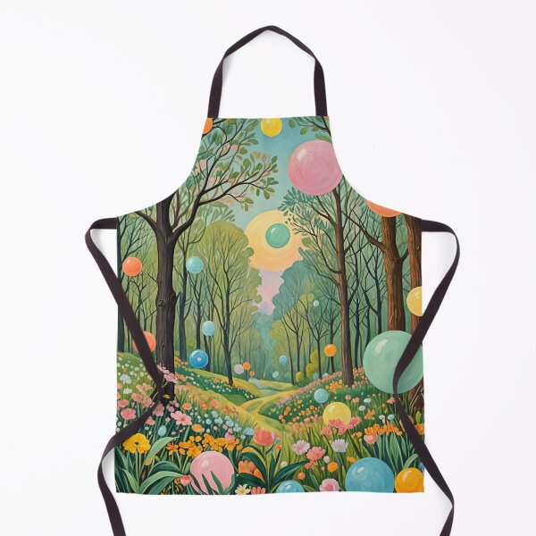 Item preview, Whimsical Path of Floating Orbs designed and sold by Lizetteh.