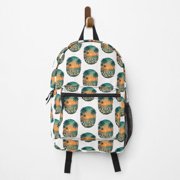 Item preview, Venice Beach California Palm Trees and Sunset Coastline designed and sold by Places On Earth.