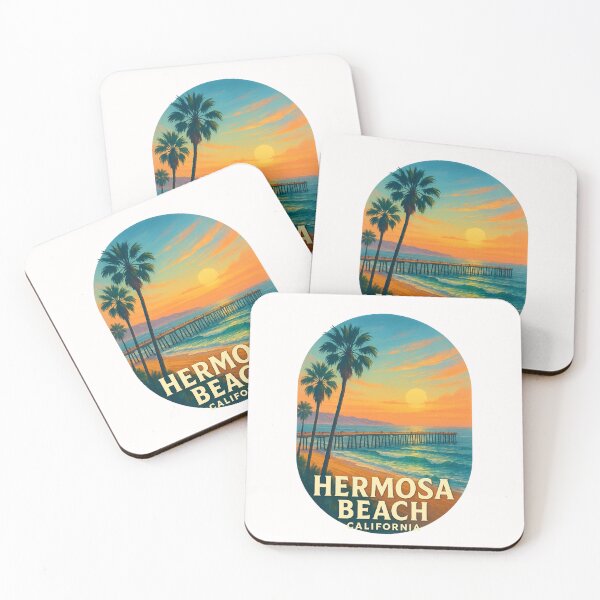 Item preview, Hermosa Beach Pier Sunset Los Angeles California designed and sold by Places On Earth.