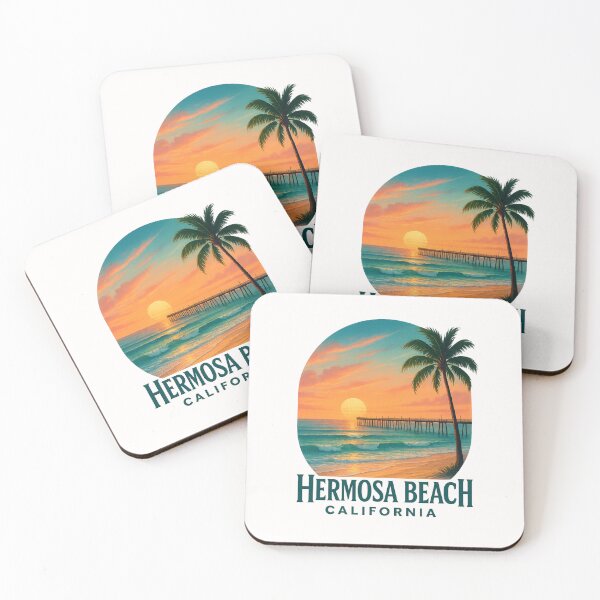 Item preview, Hermosa Beach Sunset and Pier California designed and sold by Places On Earth.