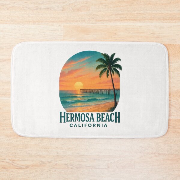 Item preview, Hermosa Beach Sunset and Pier California designed and sold by Places On Earth.
