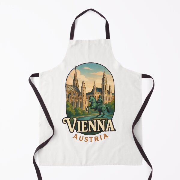 Artikelvorschau, Wiener Rathaus und Stephansdom Österreich entworfen und verkauft von Places On Earth.