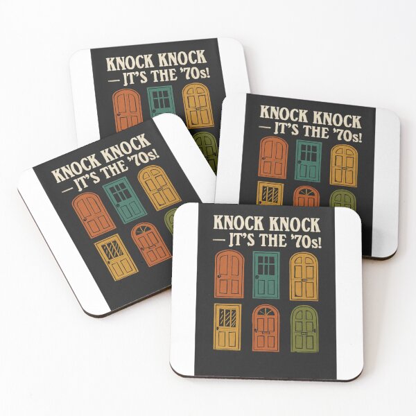 Item preview, Knock Knock Retro ’70s Doors Design designed and sold by InfiniteArt11.