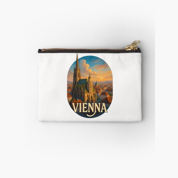 Item preview, St. Stephen's Cathedral Sunset View Vienna Austria designed and sold by Places On Earth.
