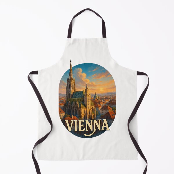 Artikelvorschau, Blick auf den Stephansdom bei Sonnenuntergang in Wien, Österreich entworfen und verkauft von Places On Earth.