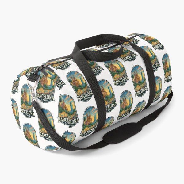 Item preview, Sagrada Familia and Park Güell Skyline Barcelona Spain designed and sold by Places On Earth.