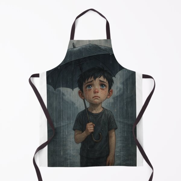 Item preview, Lonely Boy Standing in the Rain designed and sold by InfiniteArt11.