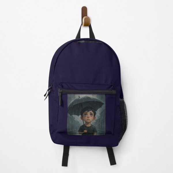 Item preview, Lonely Boy Standing in the Rain designed and sold by InfiniteArt11.