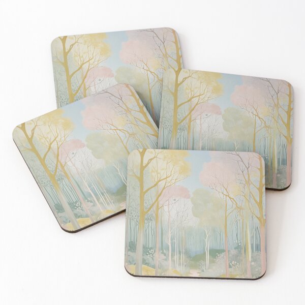 Item preview, Dreamy Forest in Pastel Hues designed and sold by Lizetteh.