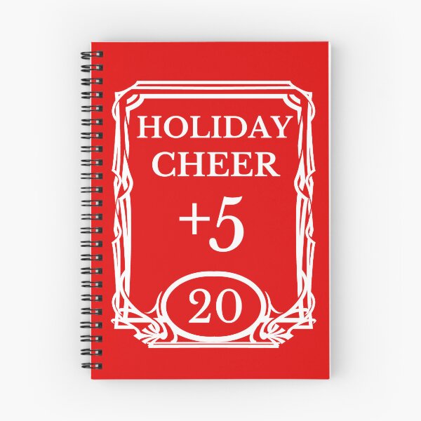 Item preview, DND CHRISTMAS, dungeons and dragons holiday cheer stat block, red designed and sold by DungeonAtelier.
