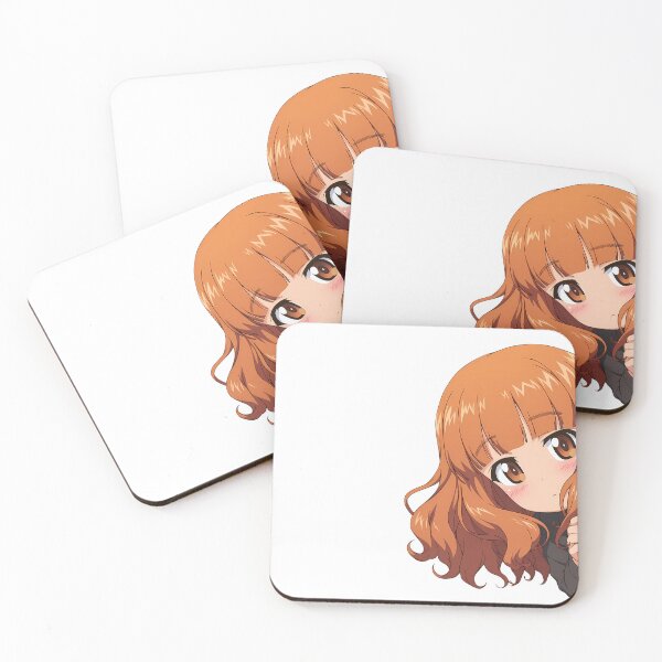 Item preview, Saori Takebe Chibi Peek Cheerful Girls und Panzer Anime designed and sold by HumbertoValveno.