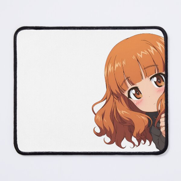 Item preview, Saori Takebe Chibi Peek Cheerful Girls und Panzer Anime designed and sold by HumbertoValveno.
