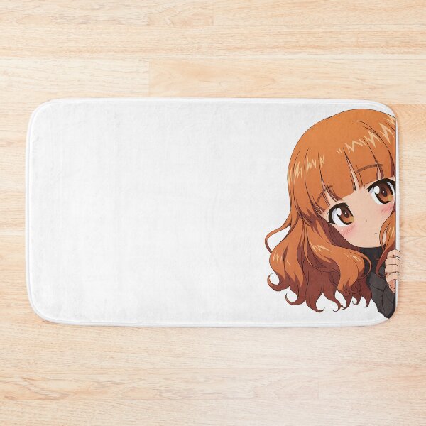 Item preview, Saori Takebe Chibi Peek Cheerful Girls und Panzer Anime designed and sold by HumbertoValveno.