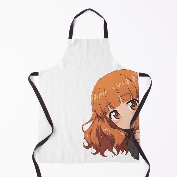 Item preview, Saori Takebe Chibi Peek Cheerful Girls und Panzer Anime designed and sold by HumbertoValveno.