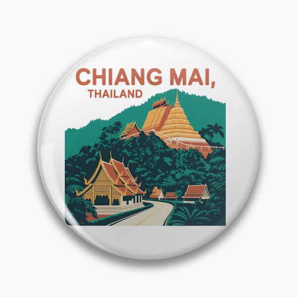 Item preview, Chiang Mai Thailand Travel designed and sold by CHILLIN-Shop.