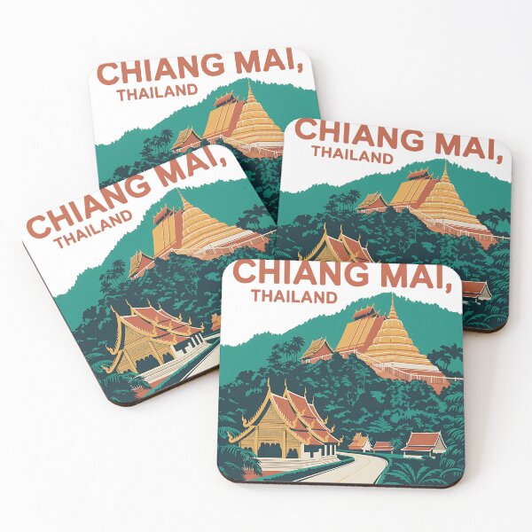 Item preview, Chiang Mai Thailand Travel designed and sold by CHILLIN-Shop.