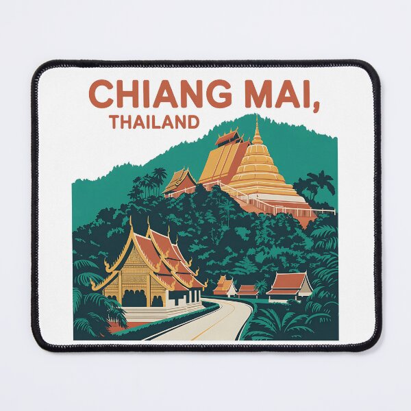 Item preview, Chiang Mai Thailand Travel designed and sold by CHILLIN-Shop.