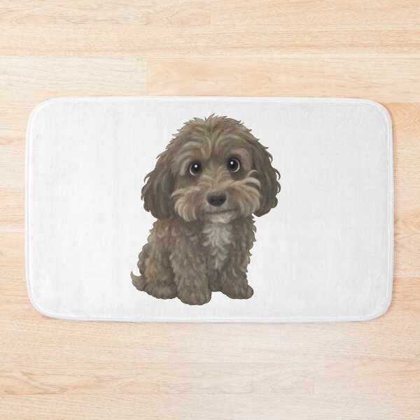 Item preview, Brown Cockapoo - White Background designed and sold by Charlotte Paints.