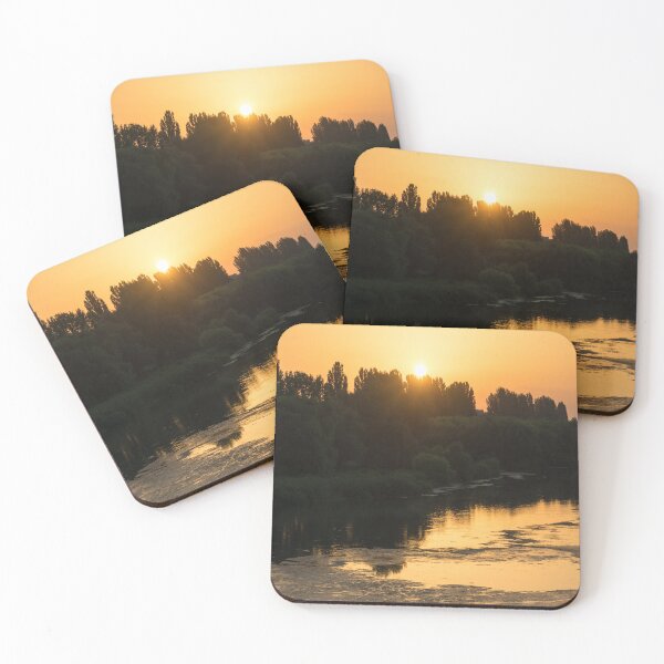 Item preview, Golden Sunrise Over Serene Maritsa River designed and sold by Georgia Mizuleva.
