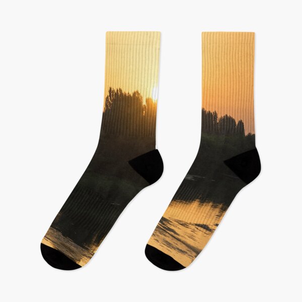 Item preview, Golden Sunrise Over Serene Maritsa River designed and sold by Georgia Mizuleva.