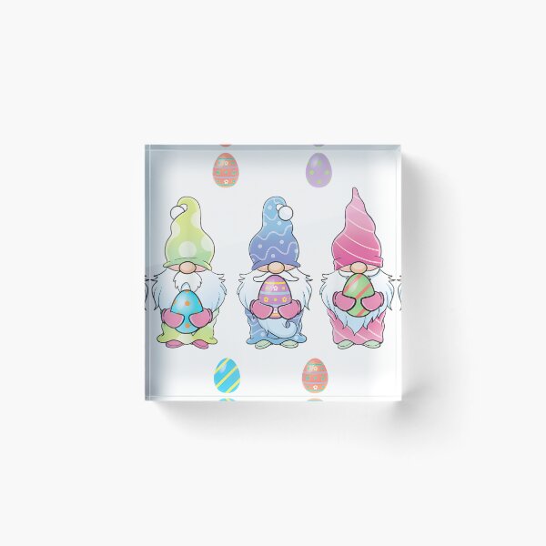Item preview, Cute & Funny Easter Gnomes: Colorful Egg Hunters Design designed and sold by SubramanianR.