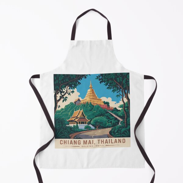 Item preview, Chiang Mai Thailand Golden Temple designed and sold by CHILLIN-Shop.