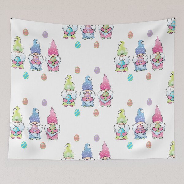 Item preview, Cute & Funny Easter Gnomes: Colorful Egg Hunters Design designed and sold by SubramanianR.