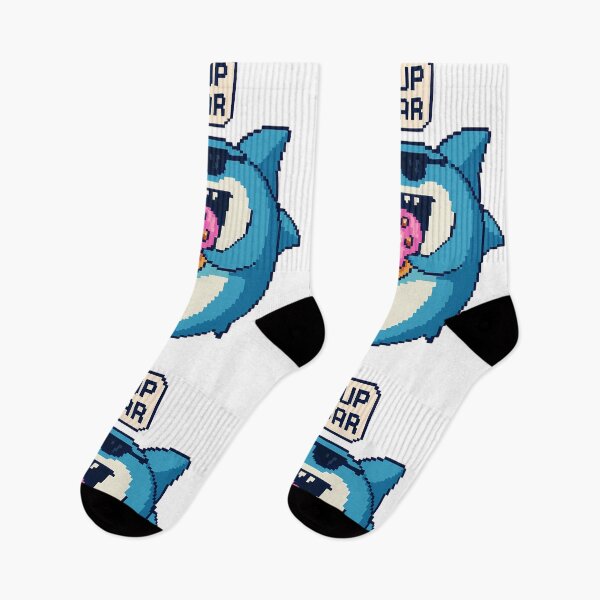Item preview, Level Up My Sugar – Gamer Shark Donut Tee designed and sold by OhMyCotton.