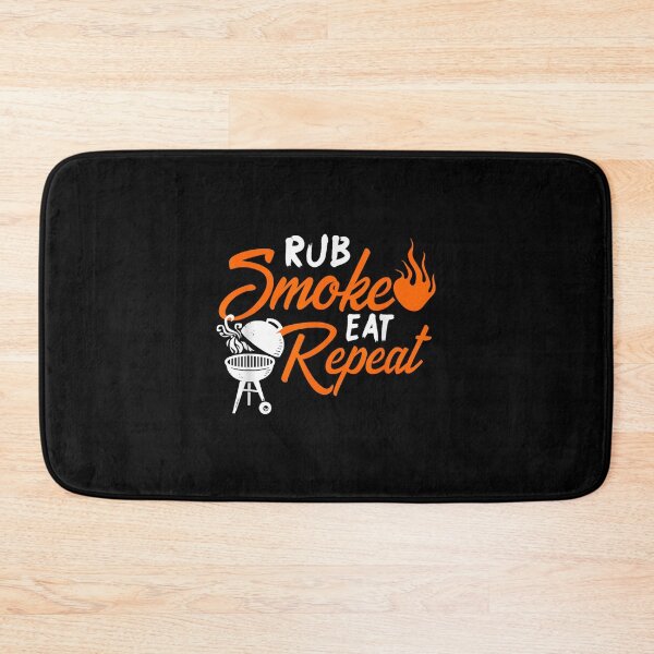 Item preview, Rub Smoke Eat Repeat :BBQ Grillmaster Design designed and sold by ChaaiTee.