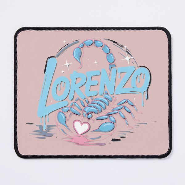 Item preview, Lorenzo Graffiti Scorpion Love - Blue & Pink Zodiac Design designed and sold by StoyanPumpalov.