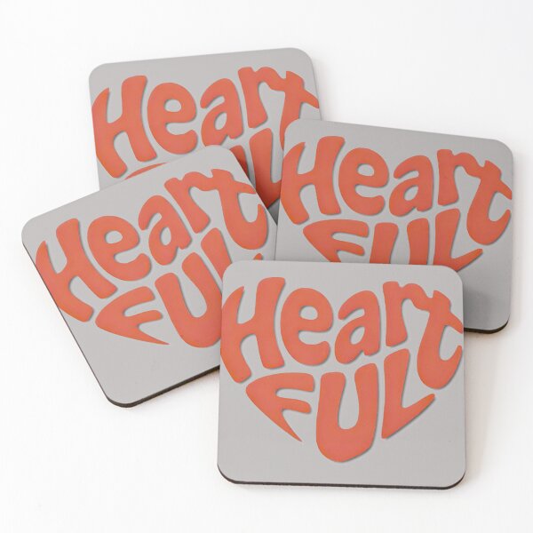 Item preview, Heartful Red Heart Word Art - Love, Kindness, Positive Vibes designed and sold by StoyanPumpalov.