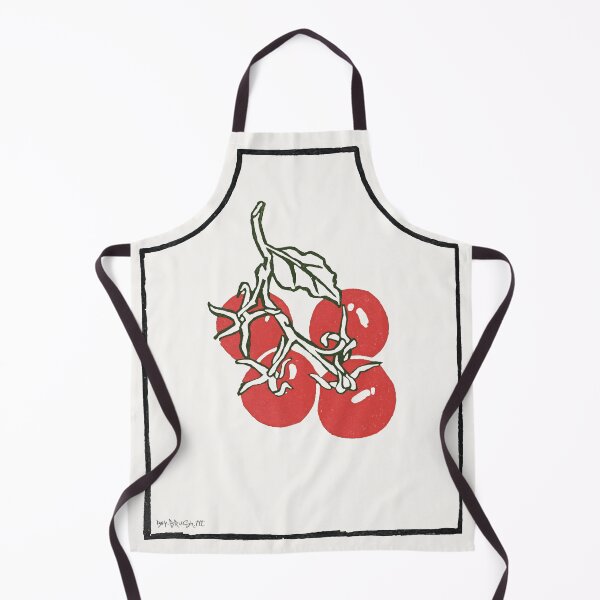 Item preview, Tomatoes Linocut Print designed and sold by boy-dot-brush.