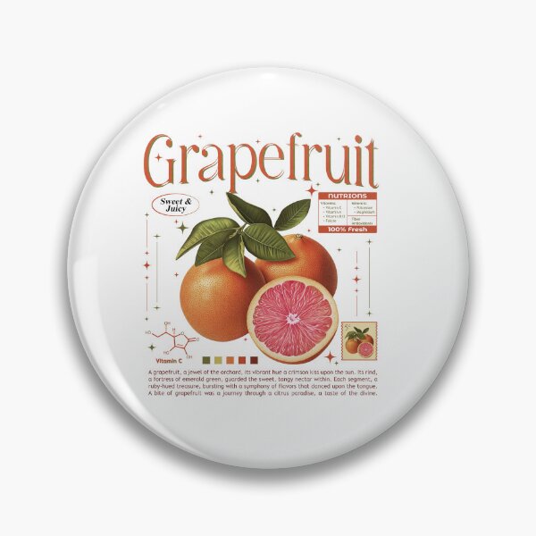 Item preview, Anatomy Retro Grapefruit designed and sold by AShanDome.