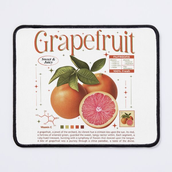 Item preview, Anatomy Retro Grapefruit designed and sold by AShanDome.
