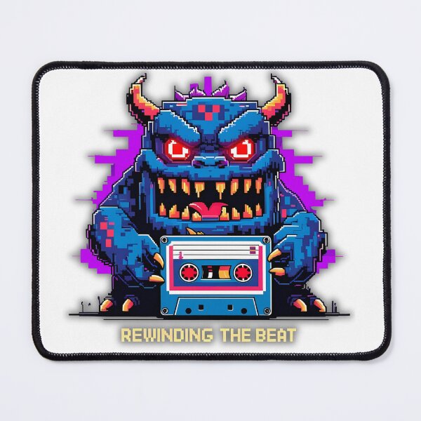 Item preview, Rewinding the Beat – Cassette Monster Tee designed and sold by OhMyCotton.