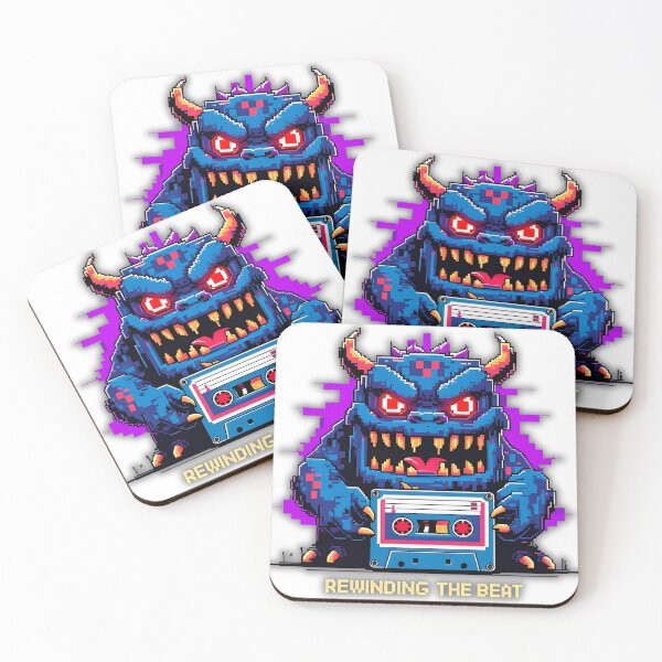 Item preview, Rewinding the Beat – Cassette Monster Tee designed and sold by OhMyCotton.