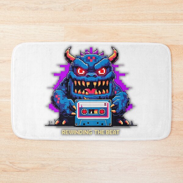 Item preview, Rewinding the Beat – Cassette Monster Tee designed and sold by OhMyCotton.