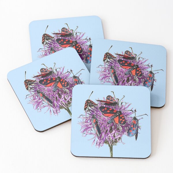 Item preview, burnet moth designed and sold by ArtfulPlay.