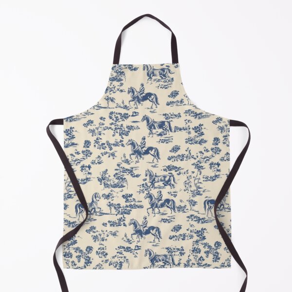 Artikelvorschau, French horse farmhouse print entworfen und verkauft von Karma-Koutur.