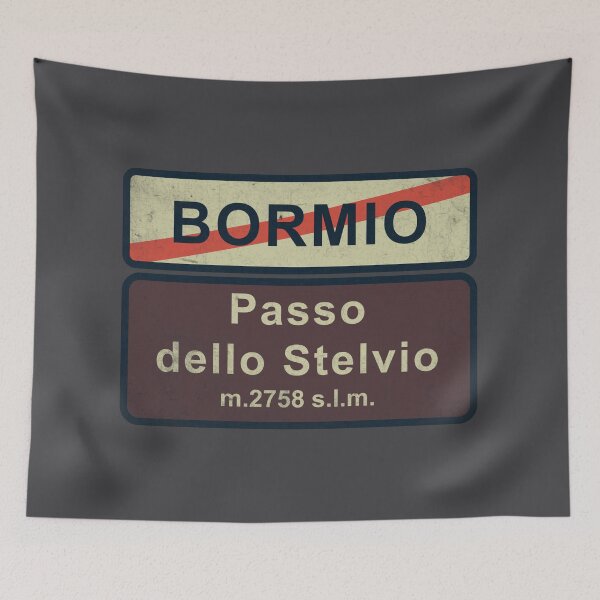 Item preview, Bormio Passo dello Stelvio Signpost designed and sold by bonk-cycling.