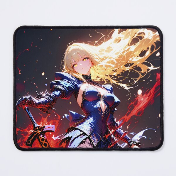 Item preview, Saber Alter Fate Stay Night Dark Flame Warrior designed and sold by ManuelOpito.